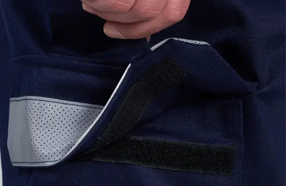 Numerous functional pockets.